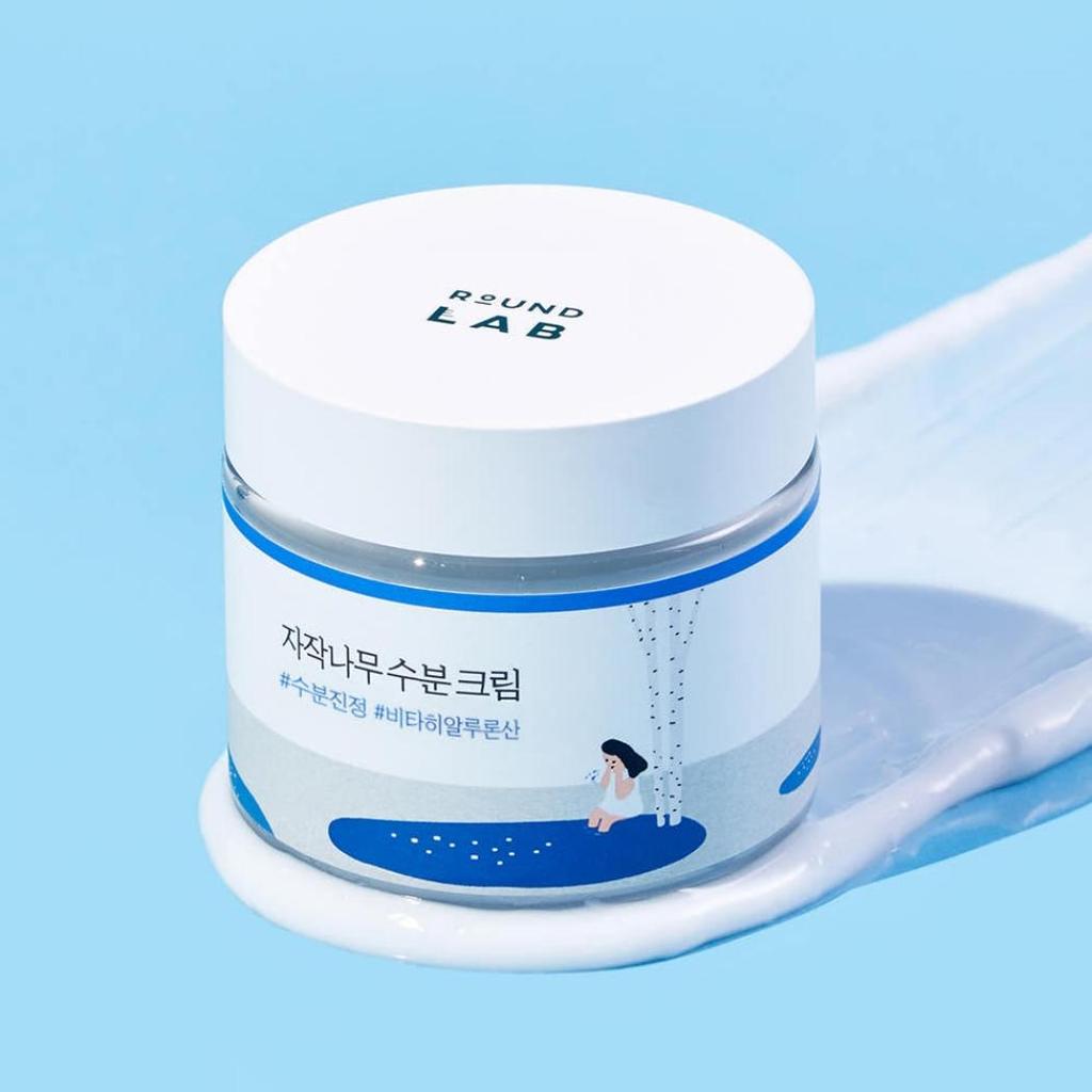 ROUND LAB Birch Juice Moisturizing Cream Hydrating Barrier Repair Face Cream 80ml