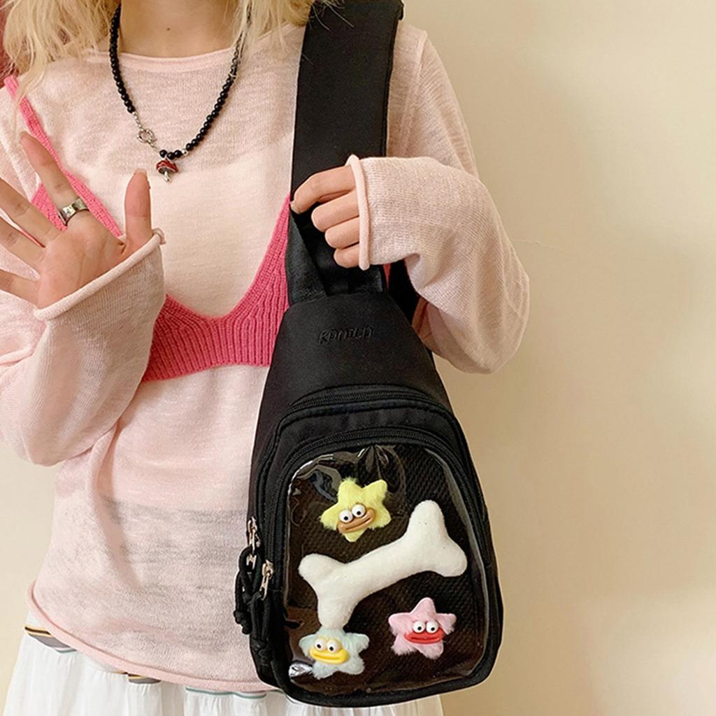 Itabag Convertible Crossbody Backpack Clear Itabag Sling Bags Women's Ita Bag Crossbody Bag Handbag Satchel for Womens