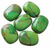 Green Copper Turquoise Cabochon - Polished Natural Oval Gemstone for Jewelry Making