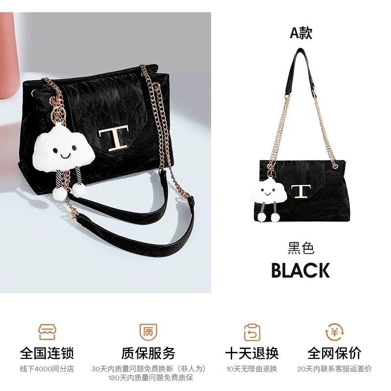 

Mexican Women s Bag 2025 New Arrival Fashion Shoulder Bag Large Capacity Totes Women s Fresh Casual Crossbody Bag Genuine Goods Black