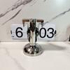 Page Turning Automatically Quartz Time Clocks Metal Desk Flipping Clock  Modern Home Decoration