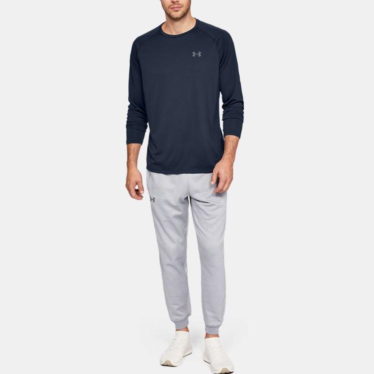 Under Armour Tech Training Tričko s dlouhým rukávem Pánské Topy Modrá 1328496-408