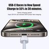 60W USB C Phone Cable For iPhone 16 15 17 Pro Max 17 Air Plus Fast Charging Type-C Charge Braided Cables USB To Type C Data Line