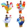 In 2025, the New Best-selling Colorful Rooster Character Costume for Halloween, Funny Stage Performance Costumes, Company Team-b