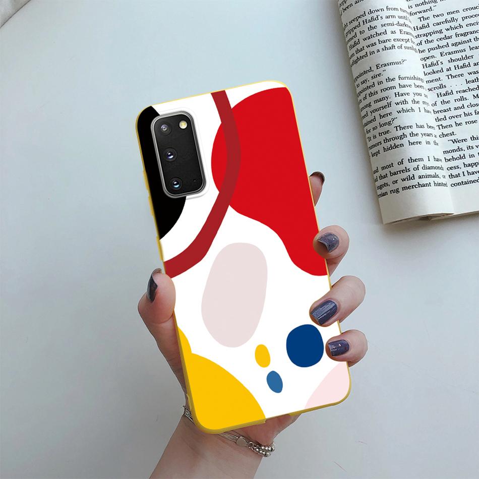 Case For Samsung Galaxy S20 FE Case S20 Ultra Soft Silicone Back Cover Phone Case For Samsung S20 FE S 20 Plus Case Cute Fundas