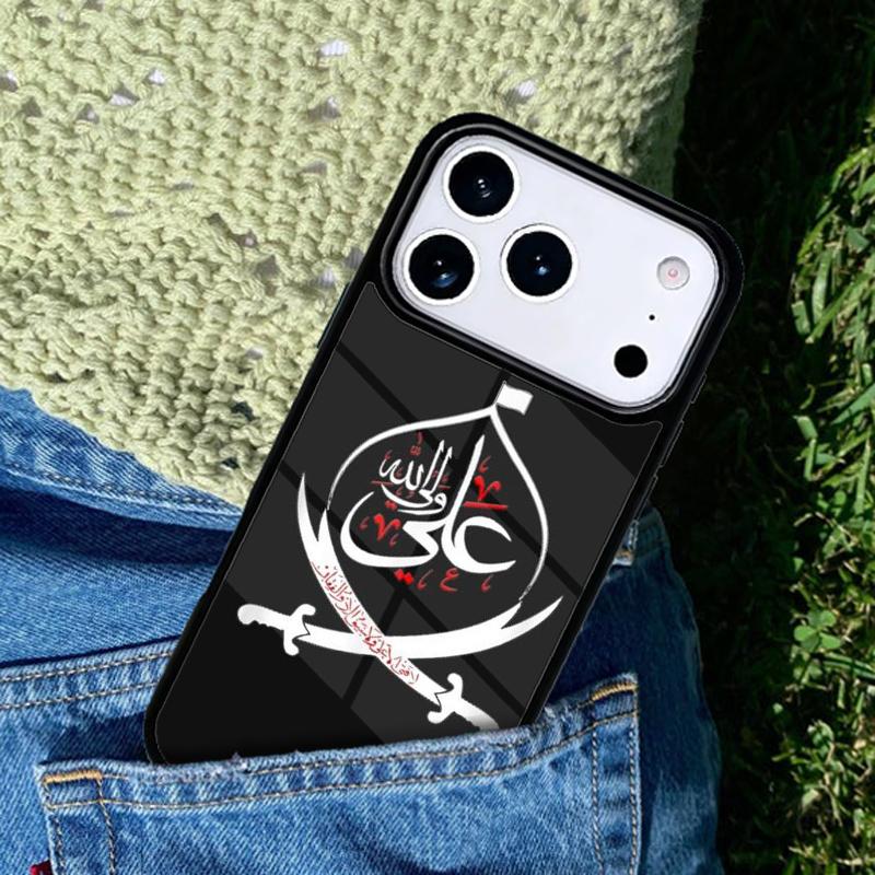 Islam Shia Imam Ali Hussain soft phone case cover Compatible with for IPhone 17air 16e 15 14 13 12 11Pro Max 17 Air