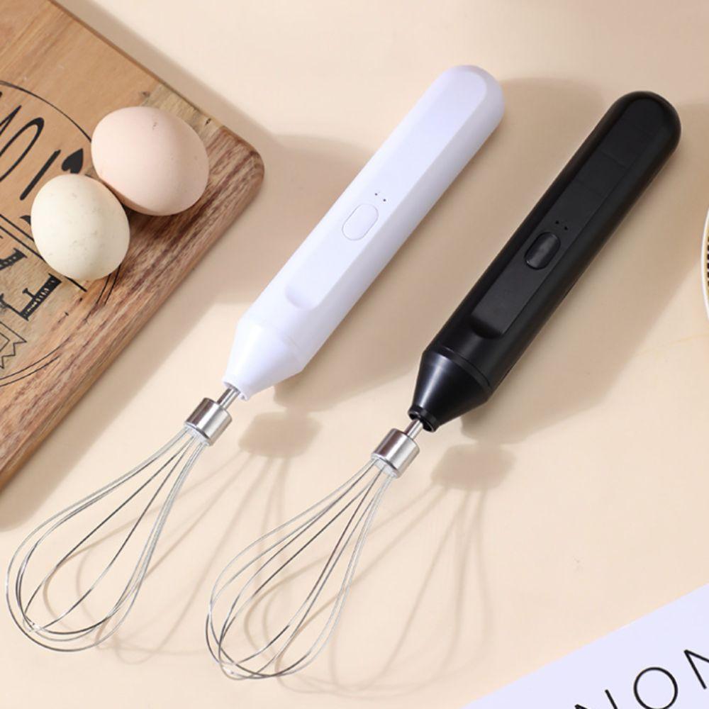 Handheld Electric Egg Whisk Effortless Egg Beater Mini Coffee Milk Frother  Drink Shop