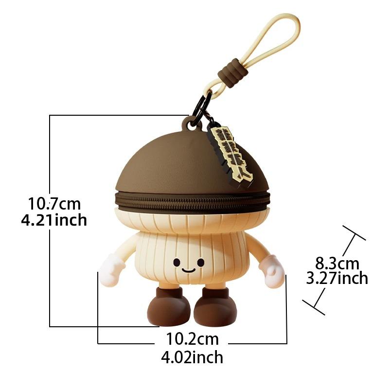 

Ladies Children s Adorable Key Coin Earphone Mini Bag Pendant Cartoon Pouch Storage Silicone