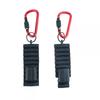 NEW Portable Rubber Screwdriver Bit Holder With Carabiner Keychain Bits Holder Multi Cross Driver Bit Organizer Sleeve Holder