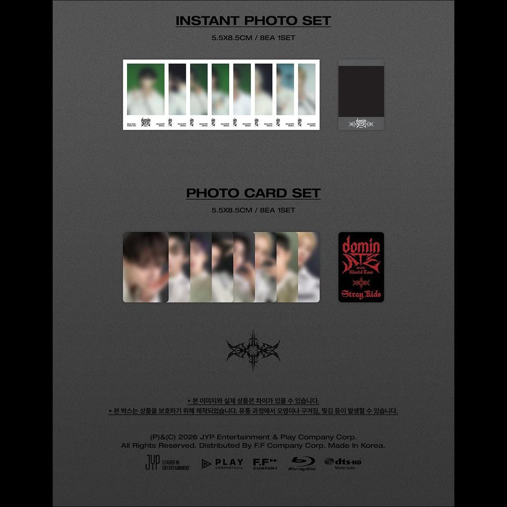 [Pre-order] Stray Kids World Tour [dominATE SEOUL] Blu-ray + Free Gift