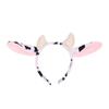 Kids Animal Ears Headband Tie Tail Tutu Dress Set Cosplay Halloween Costume Birthday Party Gift Hair Band Christmas Prop