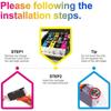 550 551 XL UNIWORK Ink Cartridges 20 Pack Compatible for Canon PGI-550/551XL for Pixma MX725 MX920 MX925 iX6850 iP7200 iP7250