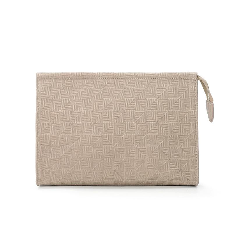 

Деловая мода универсальный унисекс клатч 2025 горячая распродажа ромбовидный тисненый клатч сумка-папка тренд