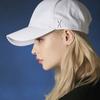 VARZAR Stud Logo Overfit Ball Cap White