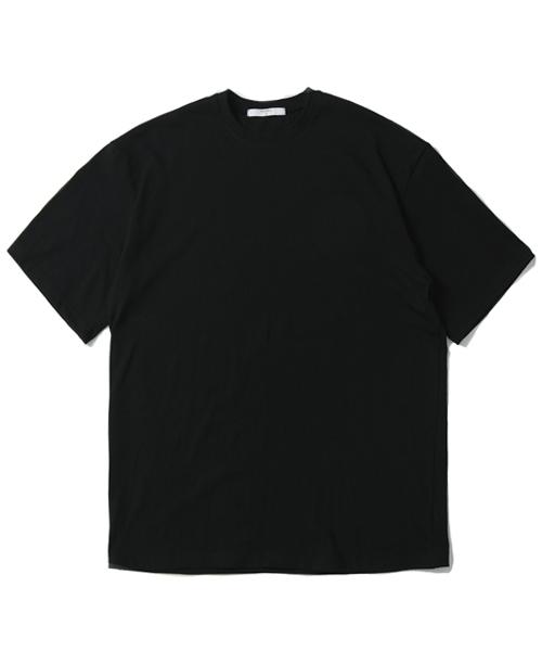 CRISCELO (Unisex) Plain Layered T-Shirt - (Black 20-Count Oversized Fit)