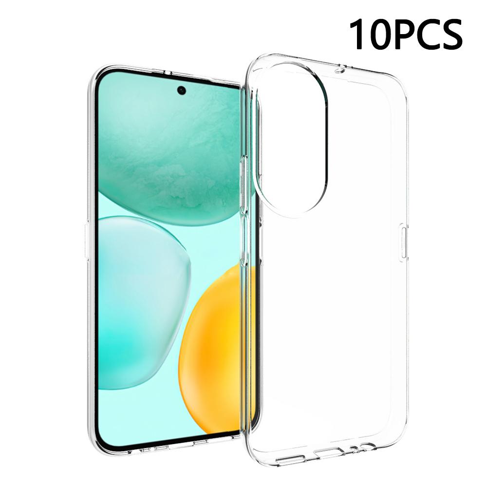 

10Pcs/Pack For Honor Play 60 5G Case Watermark Free TPU Protective Clear Phone Cover As Shown A