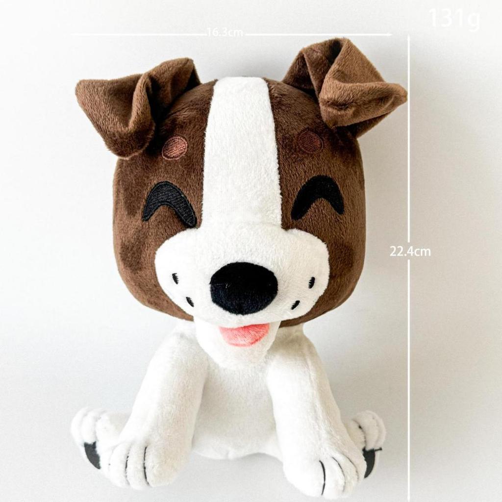 Kingdom Come Deliverance Ii Plush Toy With Soft Short Pile For Collectors And Kids белый