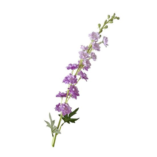 

Larkspur Artificial Flowers Realistic Delphinium with Bendable Stems Rustic Floor Vase Decor for Home Wedding Decor Reusable Floral Arrangements светло-фиолетовый