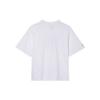 Nike Sportswear Classics Alphanumeric Crew Neck Casual Pullover Short Sleeve T-Shirt Women Tops White FQ6601-101
