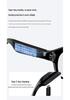 M89 WheatAI Smart Glasses: Bluetooth Calling, 200W Pixel Camera, Anti-shake, AI Translation, Music Playback