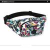 1Pc New Women's Fanny Pack, Colorful Printing, Large-capacity Casual Messenger Breast Bag, Light Mobile Phone Bag, Cashier Wallet