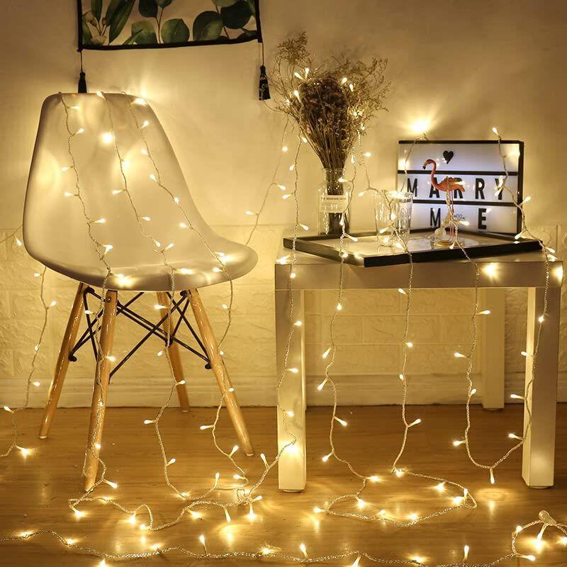 12 Meter (36 Feet) Decorative 42 Warm White LED String Light Plug for Indoor & Outdoor Decorations,String Lights for DIY, Party, Home Decor, Christmas