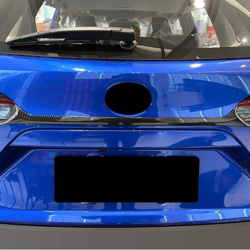 For Toyota Corolla Cross -2024 2025 ABS Chrome Rear Trunk Lid Cover Tailgate Boot Back Door Trim Molding Protector Strip