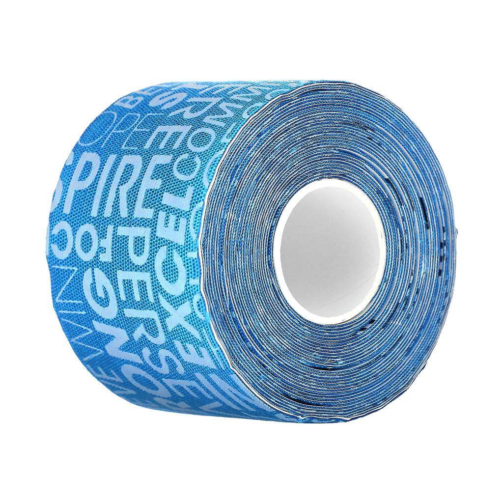 Breathable Elastic Kinesiology Tape, Blue, Precut Stripes 20 Pack