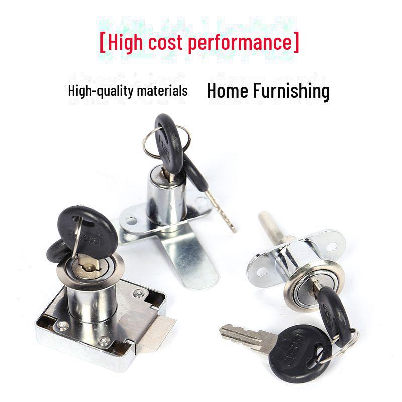 Încuietoare cu trei sertare pentru mobilier de birou și dulapuri de dosare