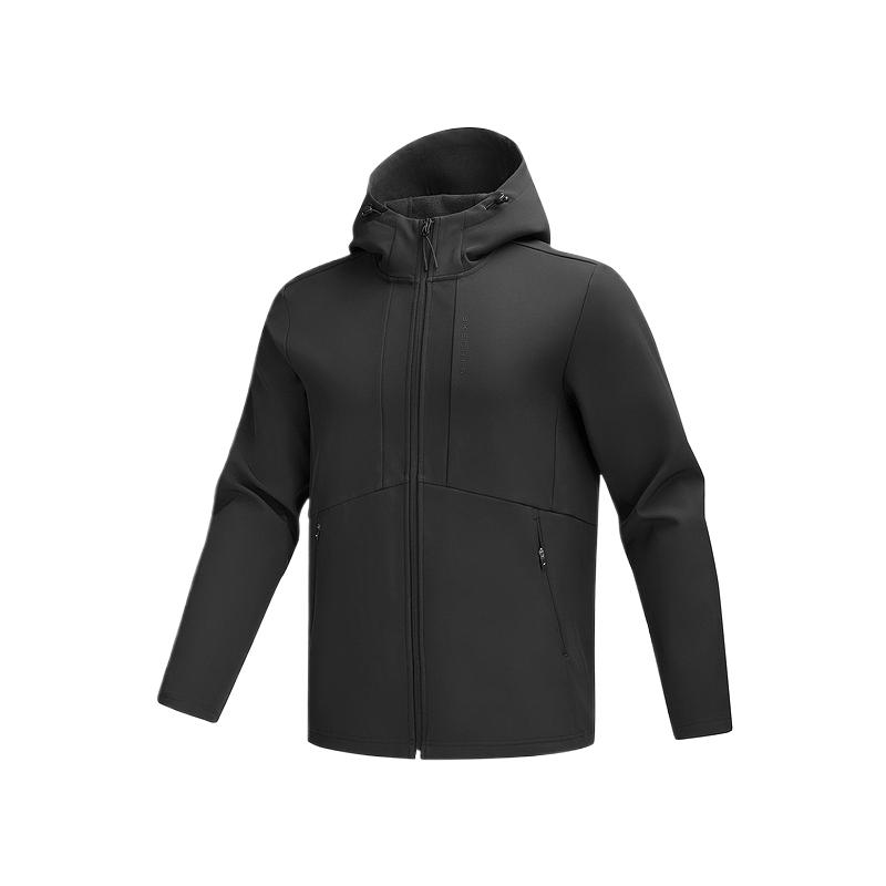 Skechers Solid Color Comfortable Breathable Jacket Men Jackets P425M029-0018 S