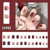Frühling und Sommer Wind Tragen Nagel Reiner Wunsch Nagelpflaster Aufhellend Abnehmbares Nagelstück Langes und kurzes Nagelstück Fertigprodukt