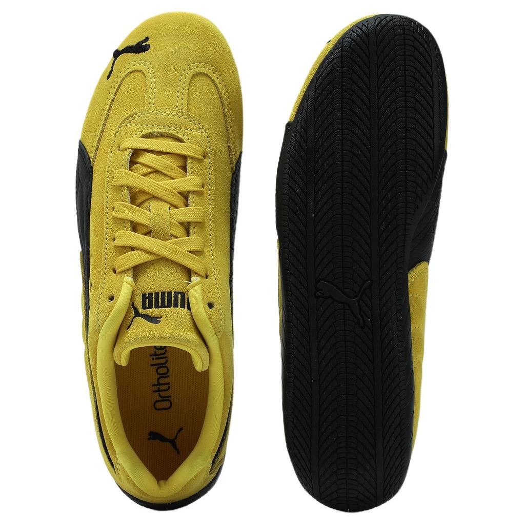 New PUMA Speedcat Collection Low Top Casual Shoes Unisex Yellow Black 406329-19
