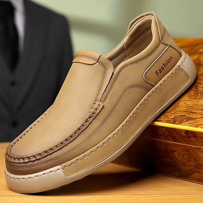 Modne ręcznie robione codzienne buty skórzane Ręcznie robione męskie mokasyny Biznesowe wsuwane buty Klasyczne miękkie buty trekkingowe Antypoślizgowe obuwie do jazdy