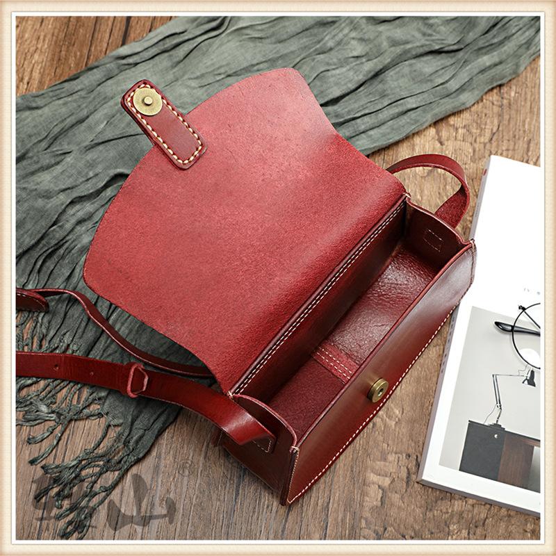 Johnature Ręcznie robione torby na ramię z prawdziwej skóry dla kobiet wypoczynek natura miękka skóra bydlęca wszechstronne torby na ramię