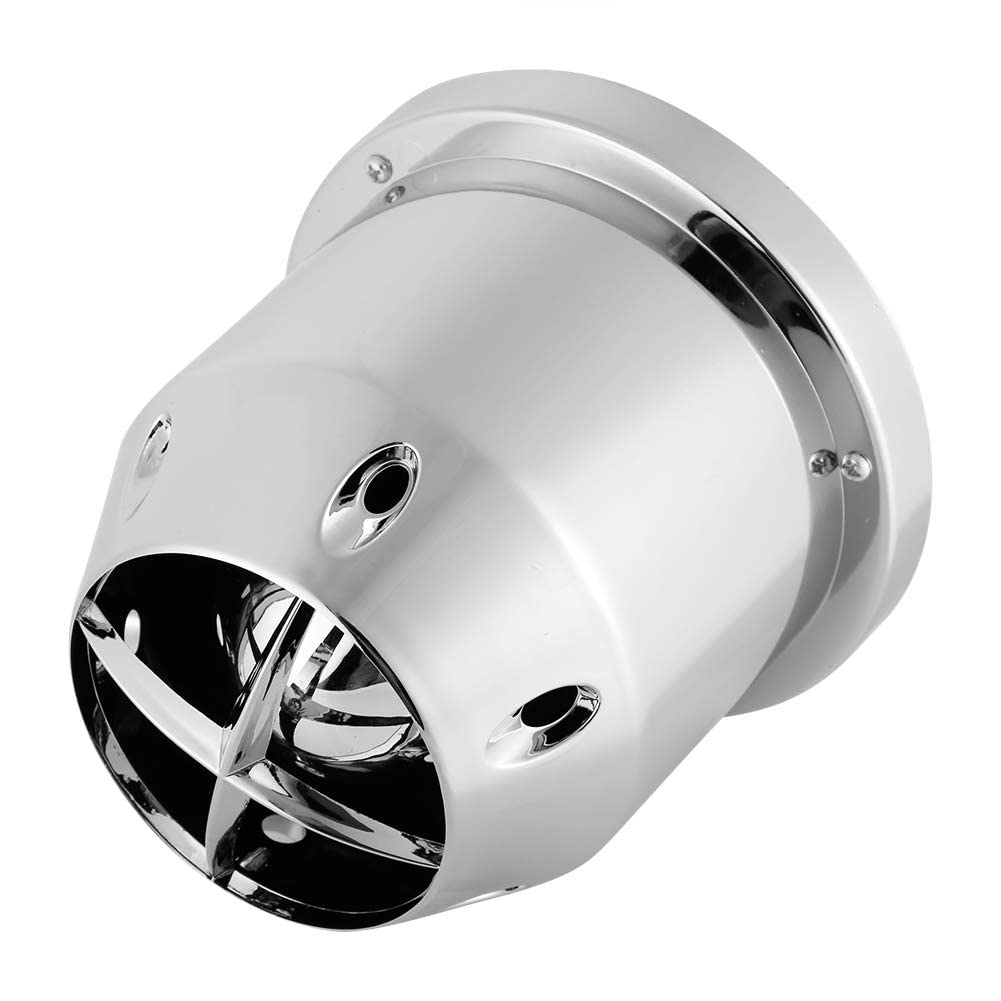 Air Intake Filter, Intake , Air Filter, ABS Material (Silver), High Horsepower, Ash Dust