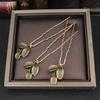 Luxury U-shaped Hair Clip Pins For Women Gold Color Leaf Hairpins Bridal Wedding Hair Accessories Bride Prom Hair Styling Tools