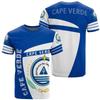 Cape Verde National Flag Emblem T-shirt Cap Vert Caboverde Men Women T Shirt Green Bandana Vert Oversized Celebration Tees