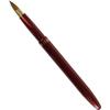 Portable Round Lip Supervised by Rokkakukan Made with Weasel Draws a Firm Lip Line Right To the Edge of Your ARRLS-4 Brush, Kumano, Sakurado, 100%