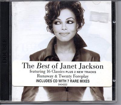 CD JANET JACKSON  Design Of A Decade 19861996 54042225404222 Polydor 1995 UK Rap  HipHopRB Used