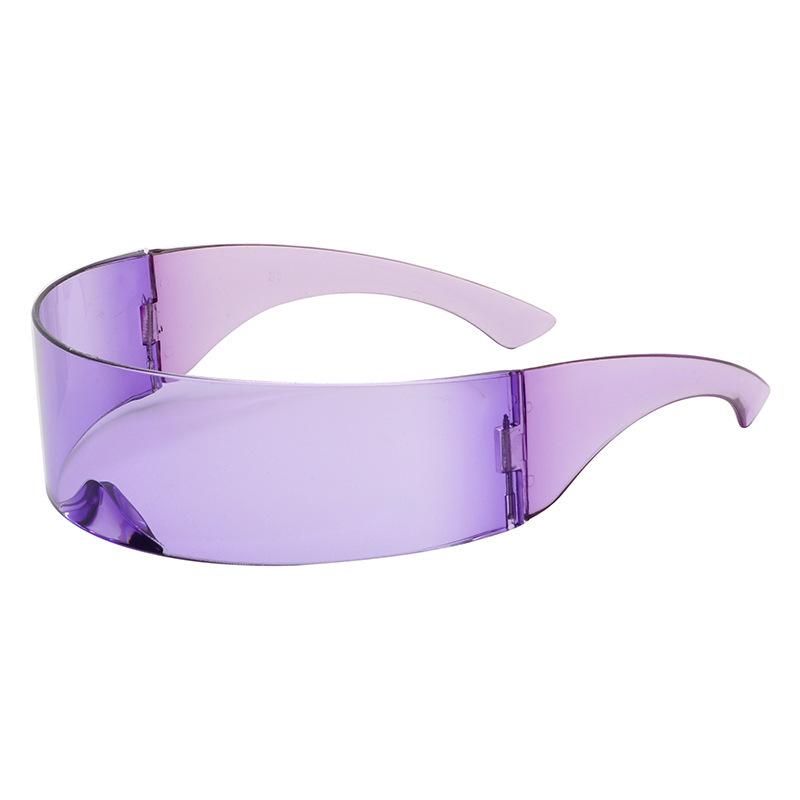 Cyberpunk Masquerade Tech Sunglasses for Party Styling