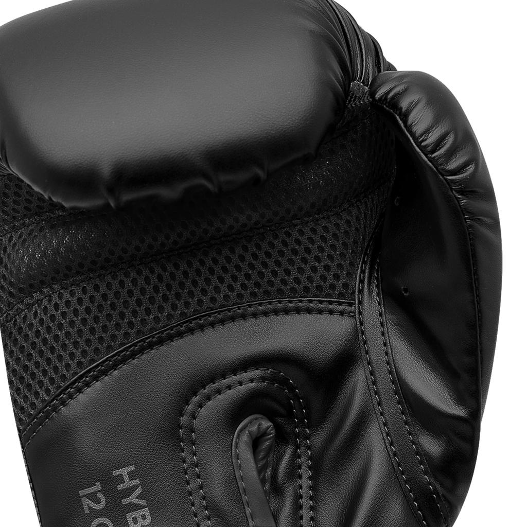 Adidas Hybrid 80 FLX Boxing Gloves Sparring Gloves for and Fitness Black X 3.0 // Boxing, Kickboxing, (12oz, Black)