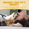 YEGBONG Doplněk stravy pro domácí zvířata Zvýšená energie Doplněk vitality pro psy a kočky Péče o tělo domácího zvířete