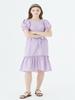 PREENJ Grape Frill Violet Dress