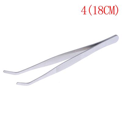 1Pcs Stainless Steel Elbow Tweezers Aquarium Clear Clip Tool Medical Repair Tools