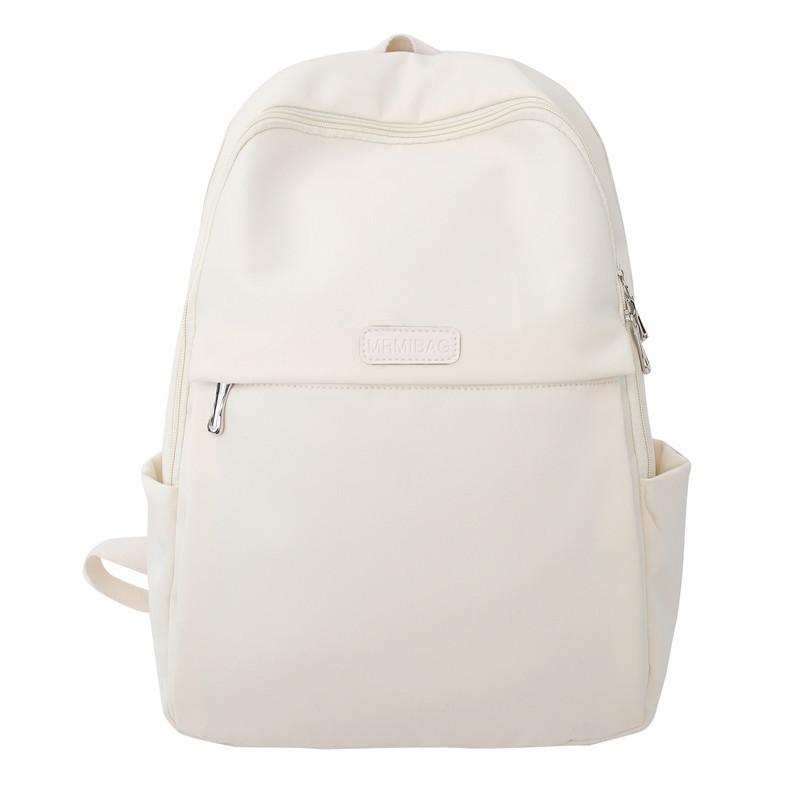 Schoolbagins Girls Light Commuter Backpack Girls Solid Color Backpack Women's Backpack 1011 New School Bag Female College Student