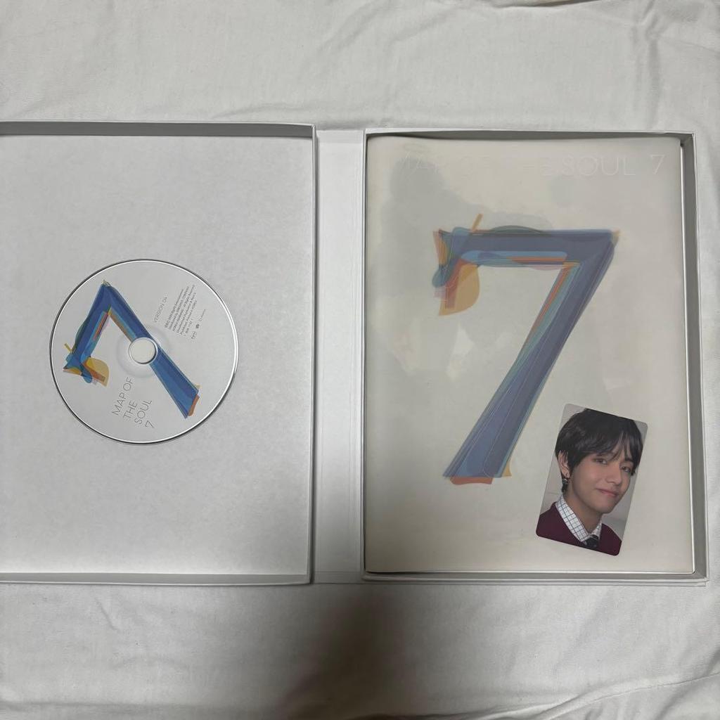 [USED] MAP OF THE SOUL 7 VERSION with Clear File