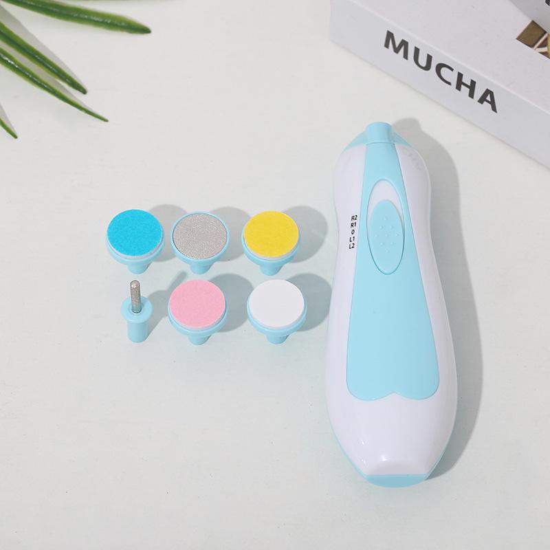 Electric Baby Nail Grinder & Clipper Set for Newborns