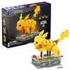 Mattel Mega Bloks Pokémon Pikachu Runs Moving Block Set 1095 Pieces Ages 12 Up HGC23