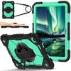 Funda para Tablet Para Redmi pad 2 11 Funda Protectora Antigolpes Redmi pad 2 9.7 SE 9.72026 Soporte Giratorio 360 Correa de Mano para Hombro Funda