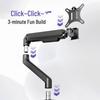 Brateck E350 Series Gas Spring Monitor Desk Arm